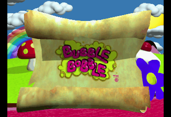 Bubble Bobble featuring Rainbow Islands Title Screen